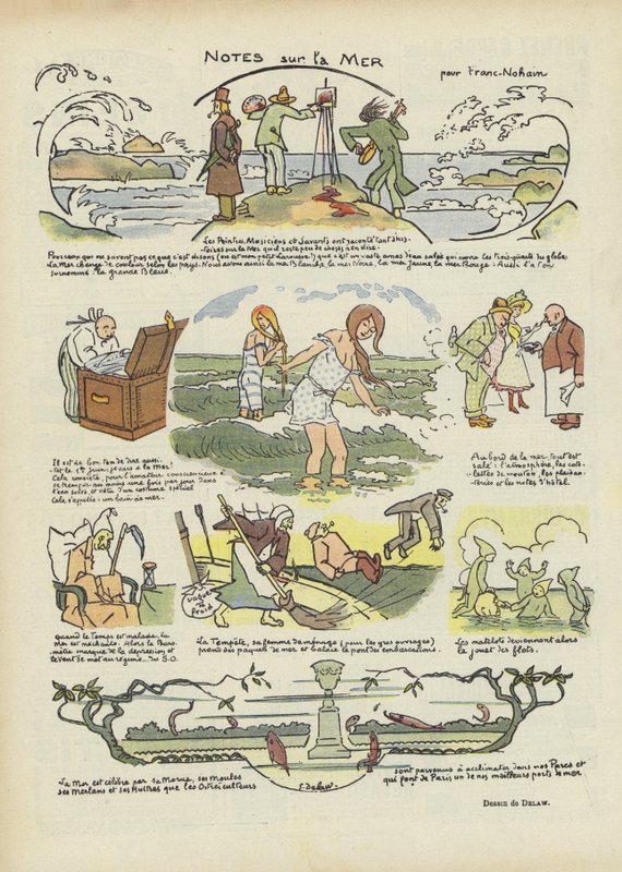 Illustration für Le Rire von Georges Delaw