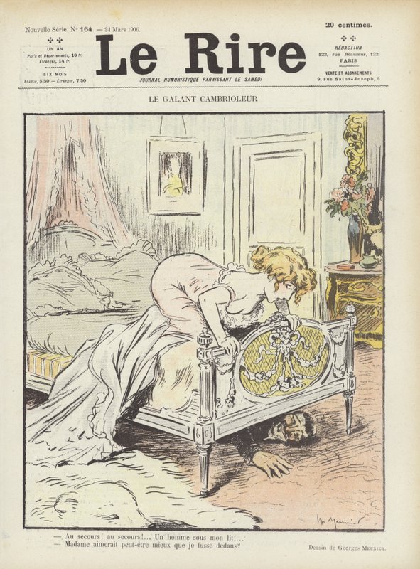 Illustration für Le Rire von Georges Meunier