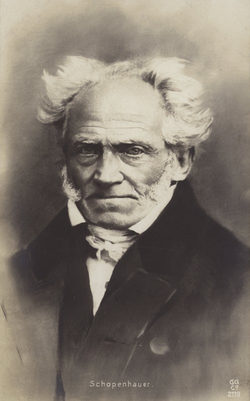 Arthur Schopenhauer (1788-1860), deutscher Philosoph von German Photographer