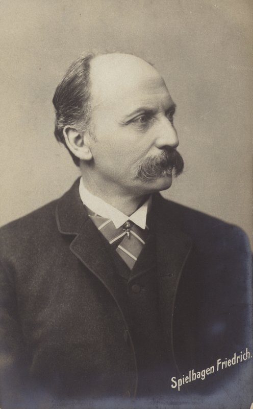 Friedrich Spielhagen (1829-1911), deutscher Schriftsteller und Übersetzer von German Photographer