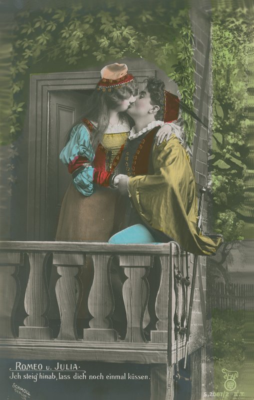 Romeo und Julia, Valentinskarte von German Photographer