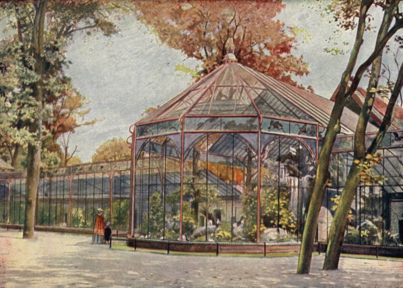 Voliere, Zoologischer Garten Berlin, Deutschland von German School