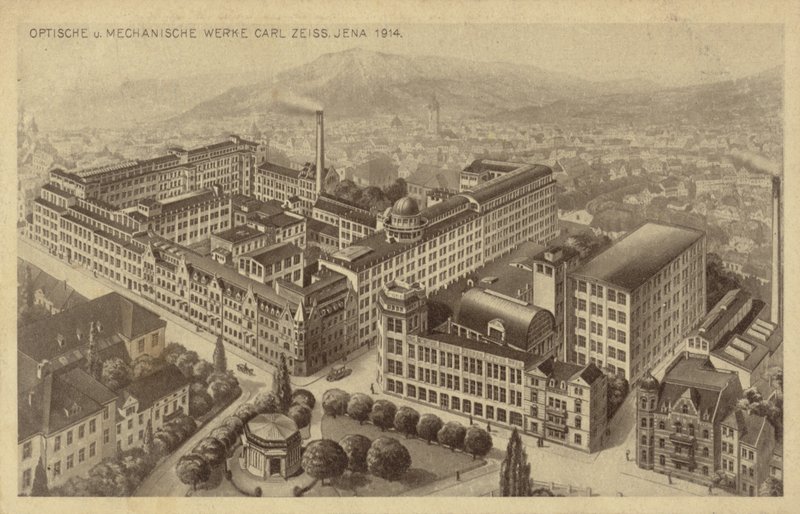 Carl Zeiss Werke, Jena, Deutschland von German School
