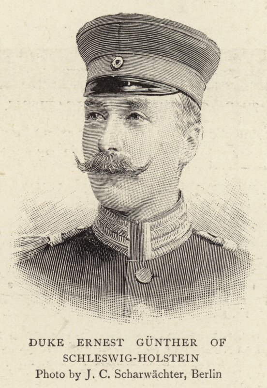 Herzog Ernst Günther von Schleswig-Holstein von German School