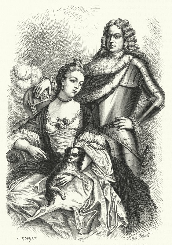 Herzog und Herzogin von Marlborough von German School
