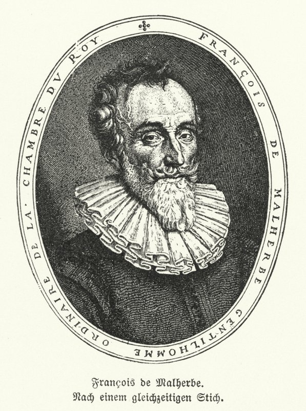 Francois de Malherbe, französischer Dichter und Übersetzer von German School