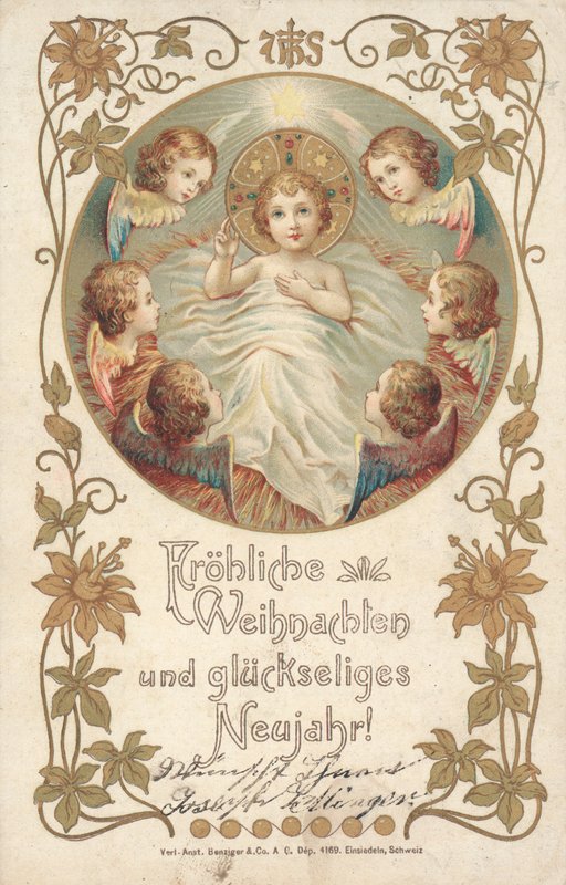 Deutsche Weihnachtskarte von German School