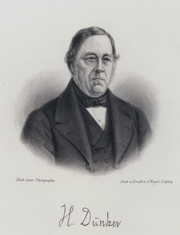 Heinrich Düntzer, deutscher Philologe und Literaturhistoriker von German School