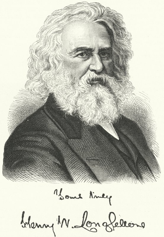 Henry Wadsworth Longfellow, amerikanischer Dichter und Professor von German School