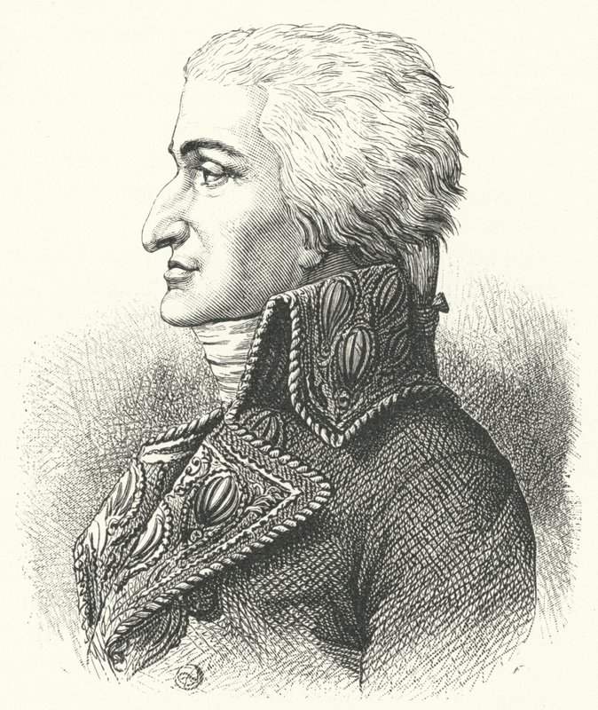 Jean Jacques Régis de Cambacérès, französischer Jurist und Staatsmann, einer der Hauptautoren des napoleonischen Kodex (Stich) von German School