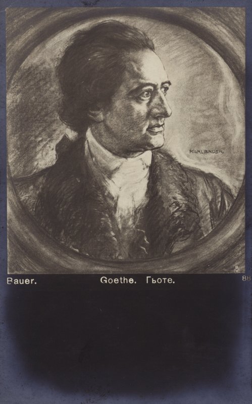 Johann Wolfgang von Goethe (1749-1832), deutscher Dichter, Romanautor und Dramatiker von German School