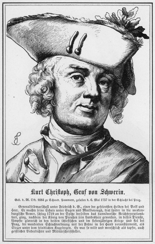 Kurt Christoph, Graf von Schwerin von German School