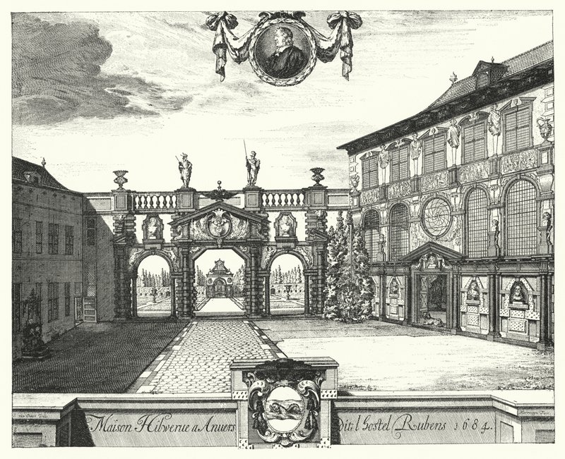 Haus von Peter Paul Rubens, Antwerpen von German School