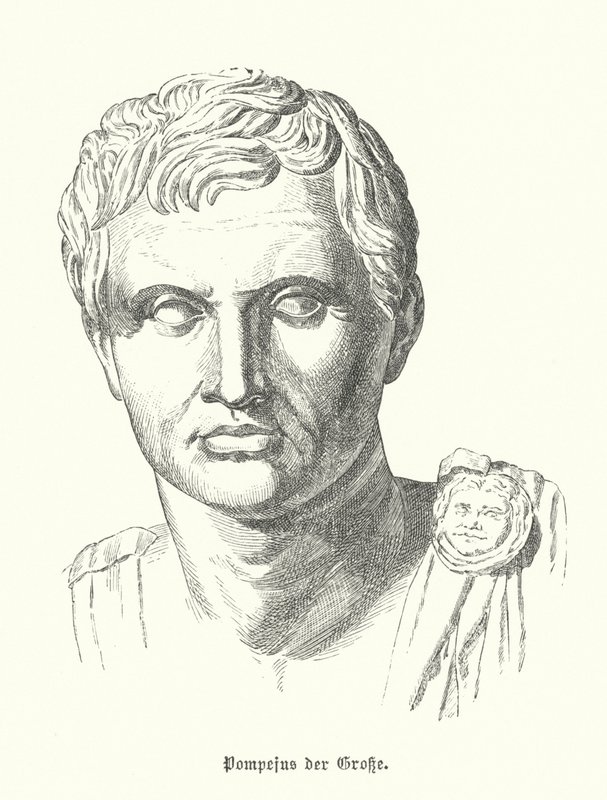 Pompeius der Große, römischer Soldat und Politiker von German School