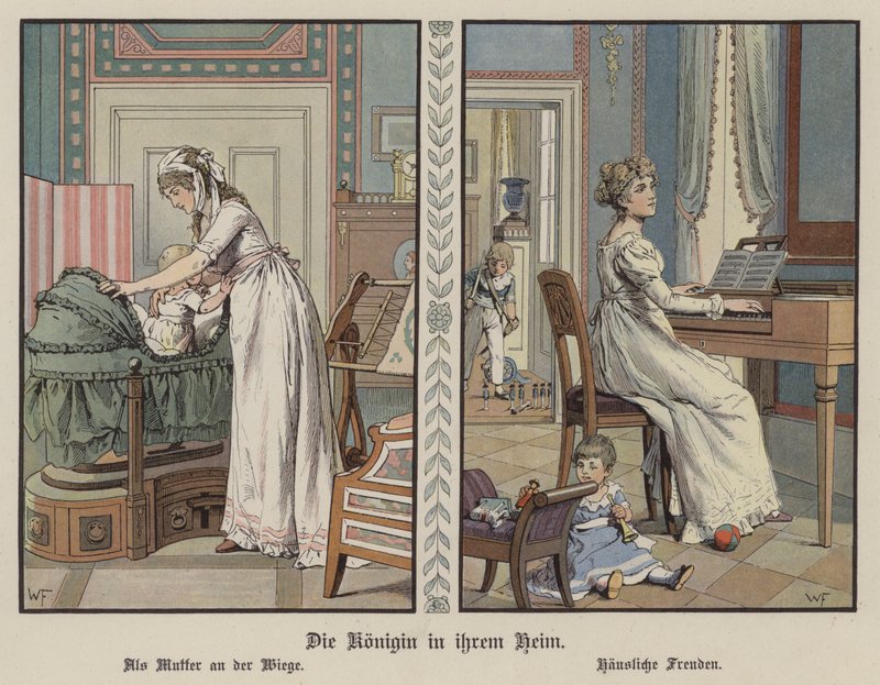Königin Louise von Preußen zu Hause von German School