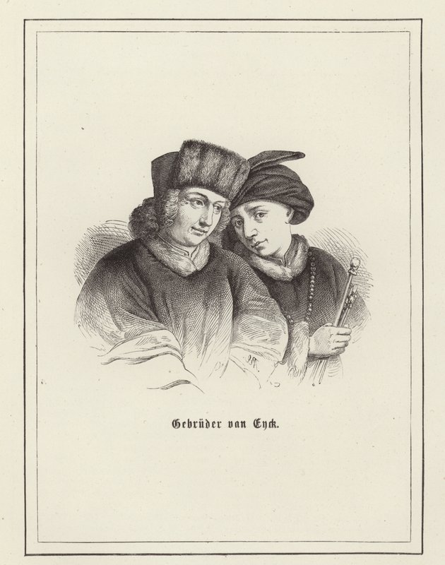 Die Brüder Van Eyck von German School
