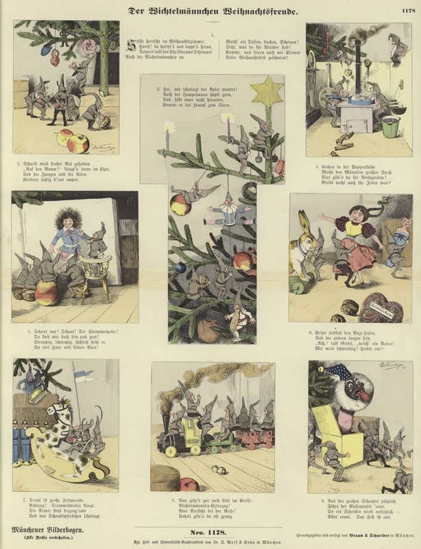 Die Weihnachtsfreude der Elfen von German School