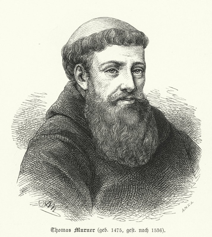 Thomas Murner, deutscher Satiriker, Dichter und Übersetzer von German School