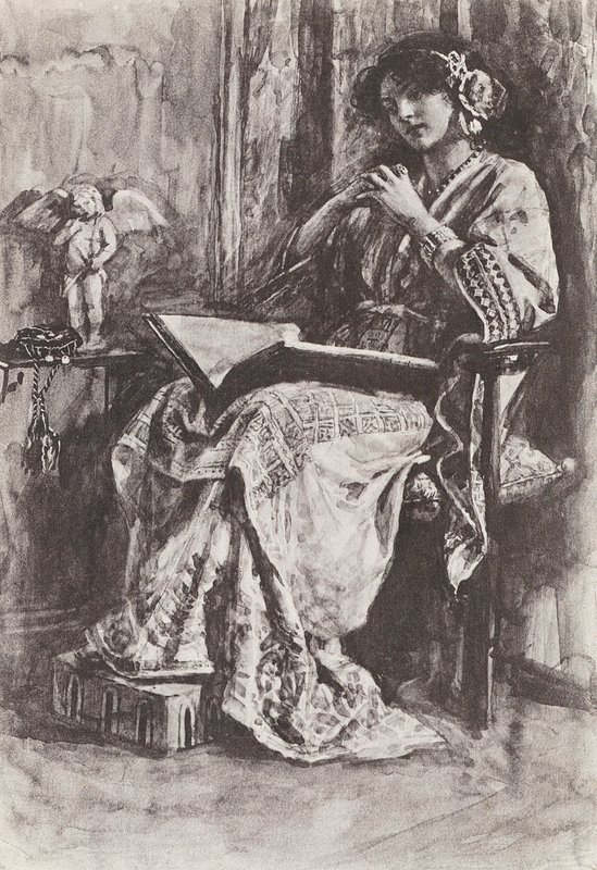Illustration für Die Geschichte von Hereward, Der Champion von England von Gertrude E. Demain (after) Hammond