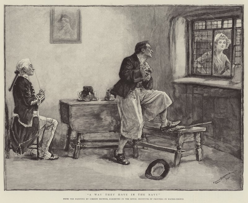 Eine Art, die sie in der Marine haben von Gordon Frederick Browne