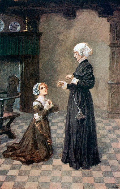 Begann flehentlich um Vergebung zu beten von Gordon Frederick Browne