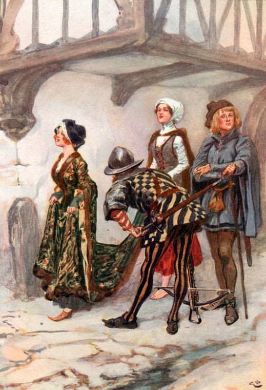 Denys beugte sich nieder von Gordon Frederick Browne