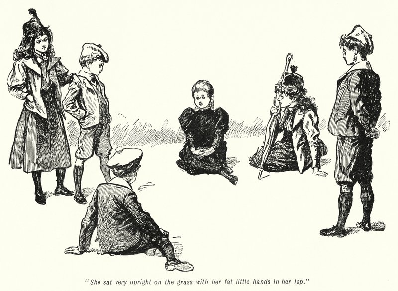 Illustration für „The Story of the Treasure Seekers“ von E. Nesbit (Lithografie) von Gordon Frederick Browne