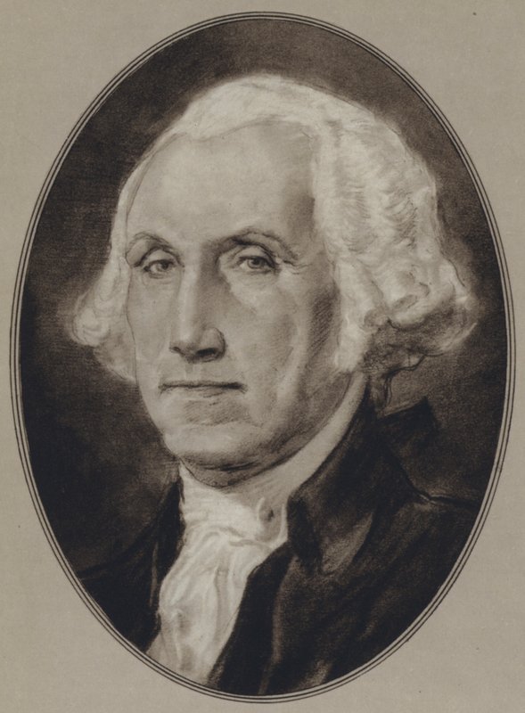 Porträts amerikanischer Staatsmänner: George Washington von Gordon Ross