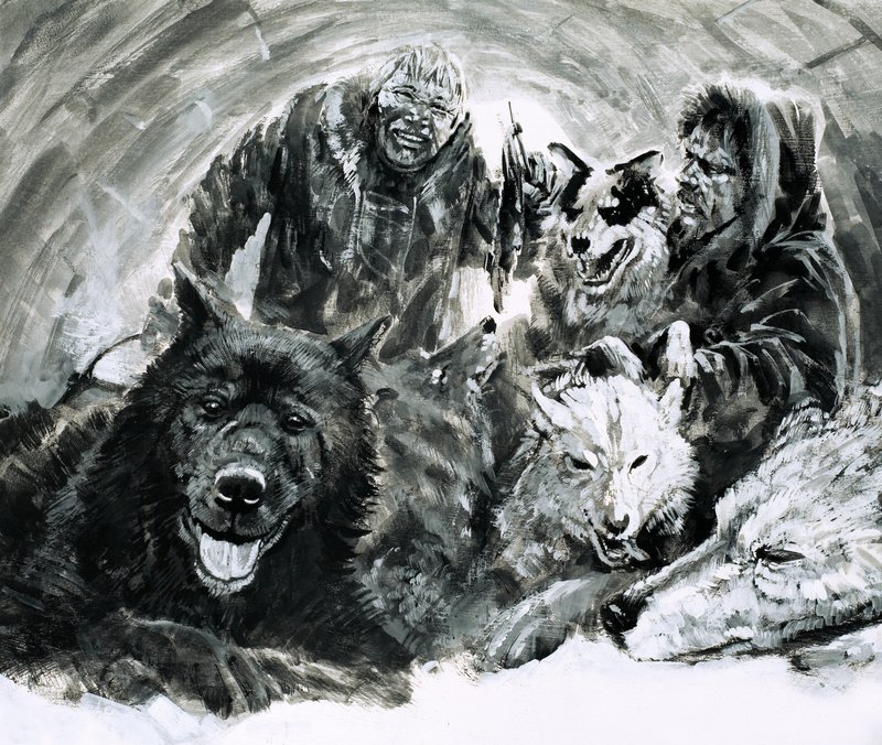 Vilhjalmar Stefansson entdeckte blonde Eskimos von Graham Coton