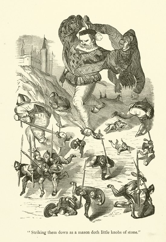 Illustration für die Werke von Rabelais von Gustave after Dore