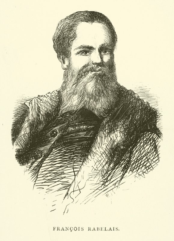 Porträt von Francois Rabelais von Gustave after Dore