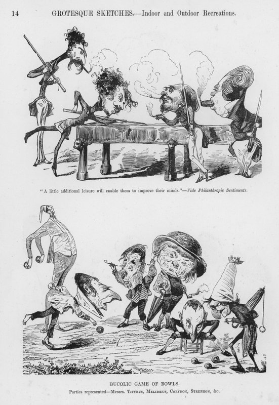 Humorvolle und groteske Skizzen von Gustave Doré von Gustave Dore