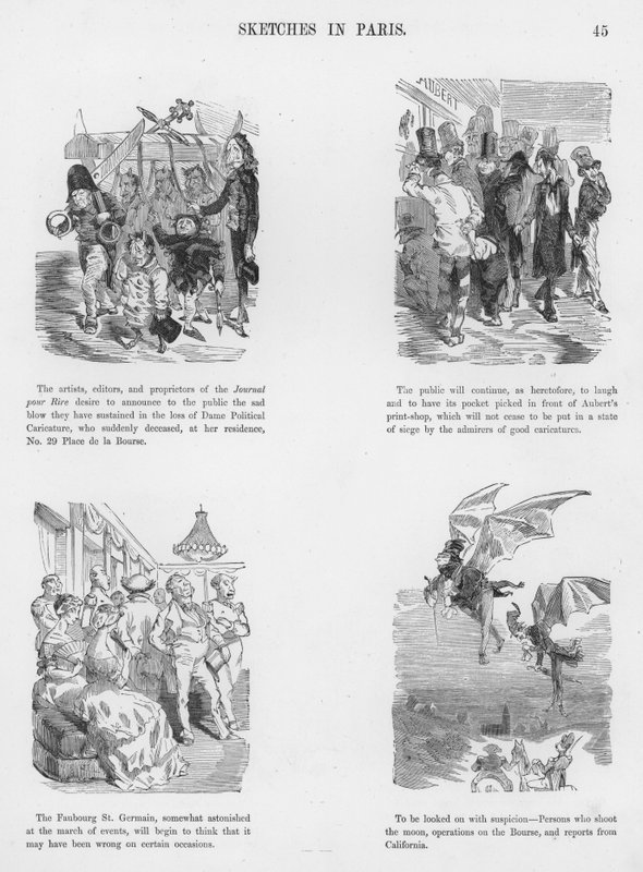 Humoristische und groteske Skizzen von Gustave Doré von Gustave Dore