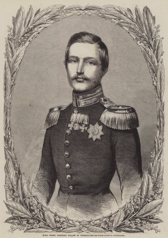 Seine Königliche Hoheit Prinz Friedrich Wilhelm von Preußen von Gustave Janet