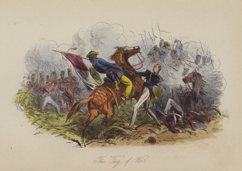 Illustration für Lewis Arundel oder Die Eisenbahn des Lebens von Frank E Smedley von after Hablot Knight Browne