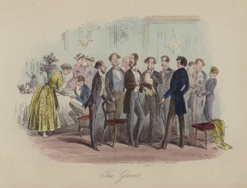 Illustration für Lewis Arundel oder Die Eisenbahn des Lebens von Frank E. Smedley von after Hablot Knight Browne