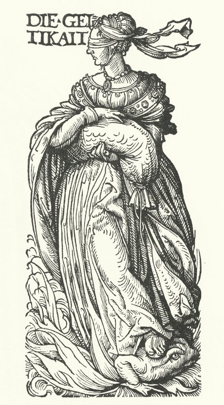 Gier: eine der sieben Todsünden von Hans (after) Burgkmair