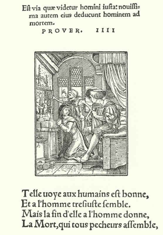 Die Kanonissin oder Nonne von Hans (after) Holbein the Younger