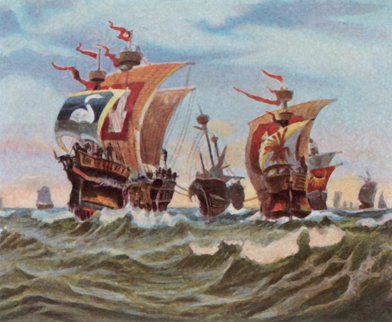 Rückkehr der Hamburger nach dem Sieg über die Vitalienbrüder von Hans Bohrdt