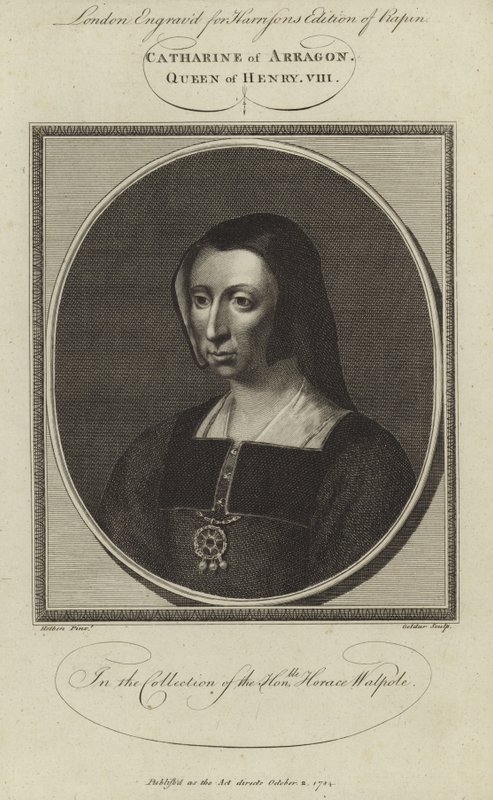 Katharina von Aragon von Hans Holbein der Jüngere