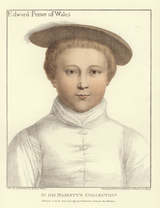 Edward, Prinz von Wales von Hans Holbein der Jüngere