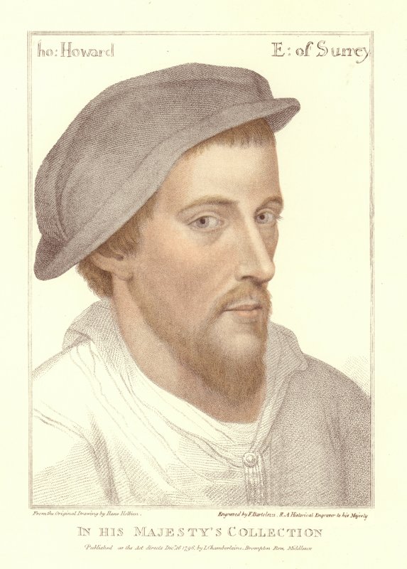 Henry Howard, Earl of Surrey von Hans Holbein der Jüngere