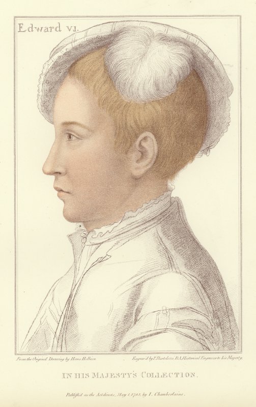 König Edward VI. von England und Irland von Hans Holbein der Jüngere