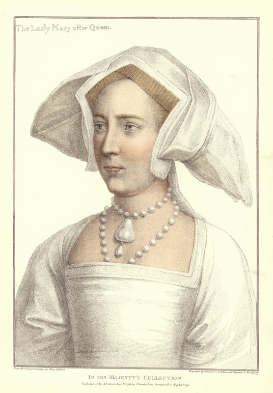 Königin Maria I. von England und Irland von Hans Holbein der Jüngere