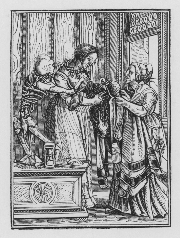 Holbeins Totentanz: Die Gräfin von Hans after Holbein the Younger