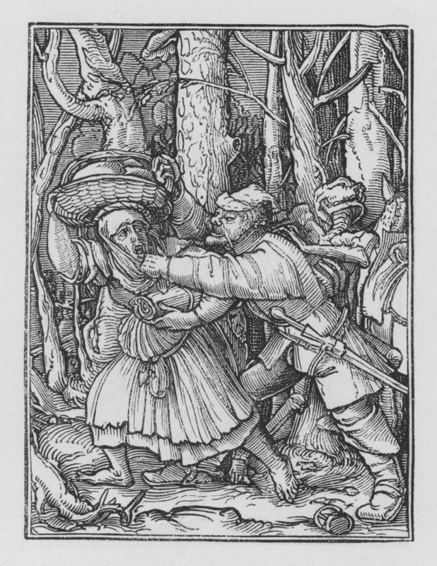 Holbeins Totentanz: Der Räuber von Hans after Holbein the Younger