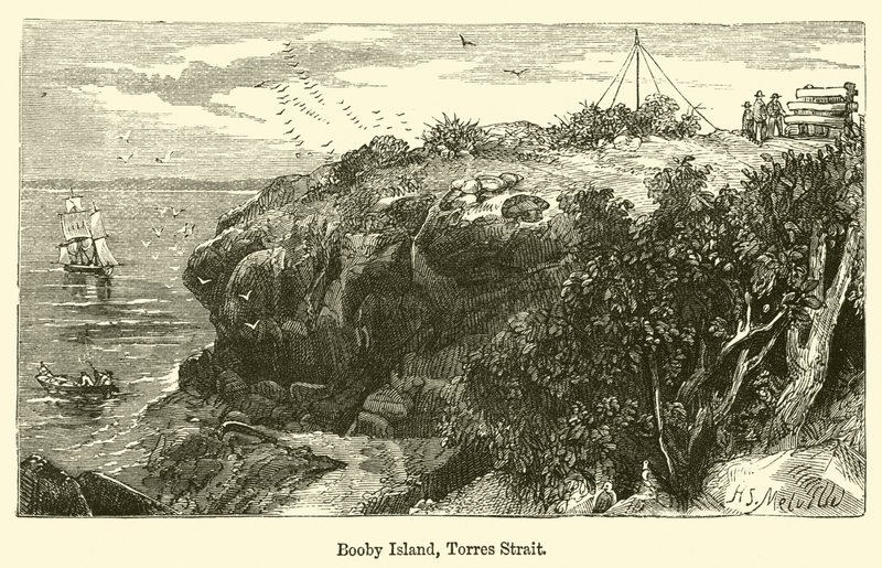 Booby Island, Torres-Straße von Harden Sidney Melville