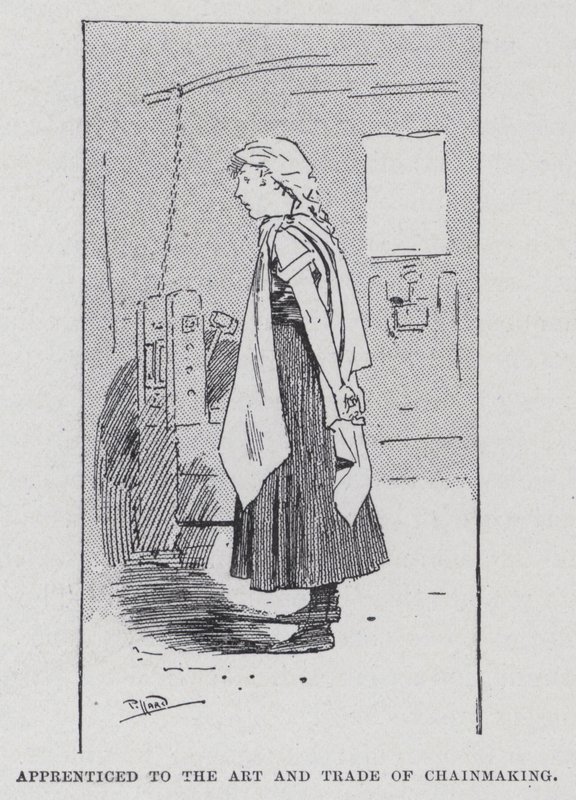Lehrling in der Kunst und dem Handwerk der Kettenherstellung von Harold Hume Piffard