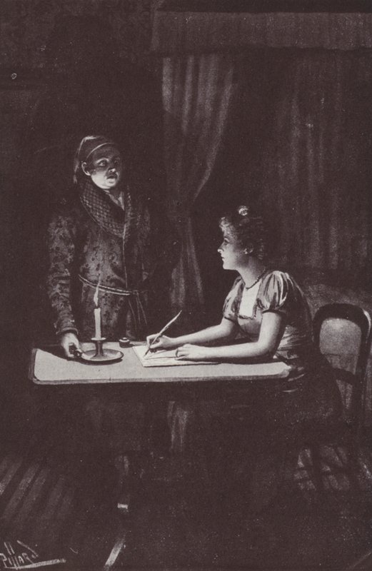 Illustration zu Vanity Fair von William Makepeace Thackeray von Harold Hume Piffard