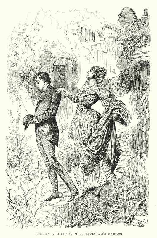 Illustration für Große Erwartungen von Charles Dickens von Harry Furniss